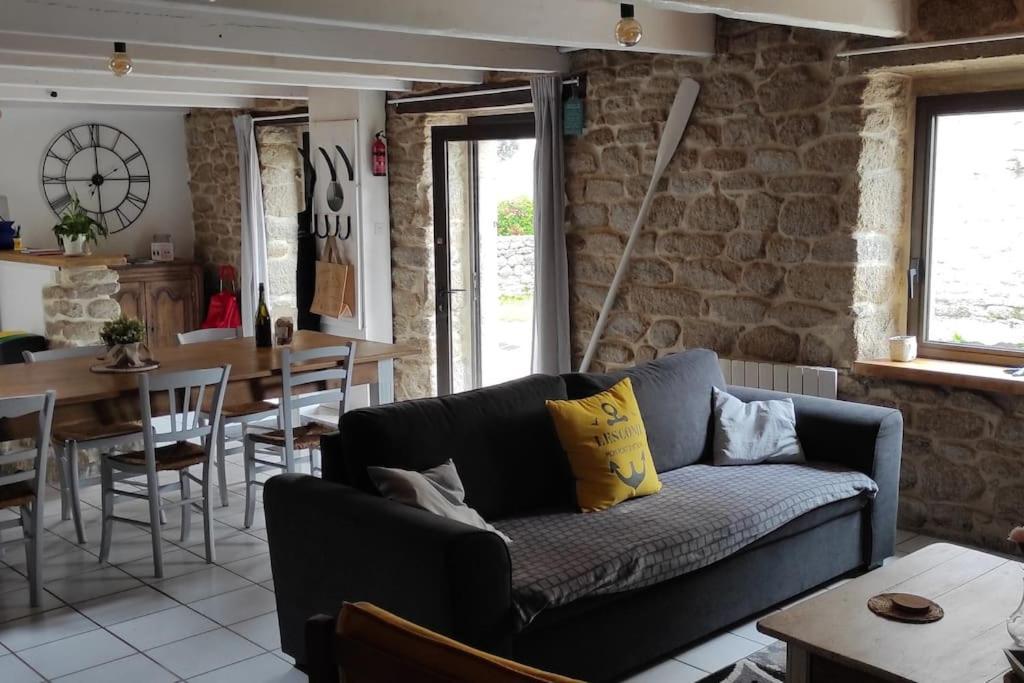 Maison De Pecheur Bord De Mer Bois Et Pierre 6-8 Pers Plobannalec Exterior foto
