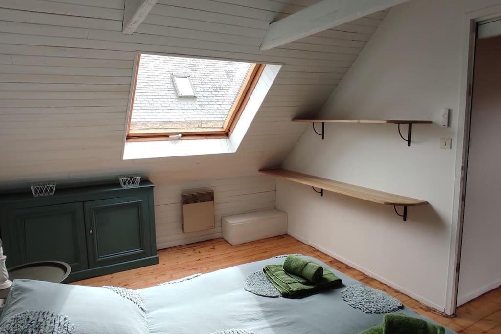 Maison De Pecheur Bord De Mer Bois Et Pierre 6-8 Pers Plobannalec Exterior foto