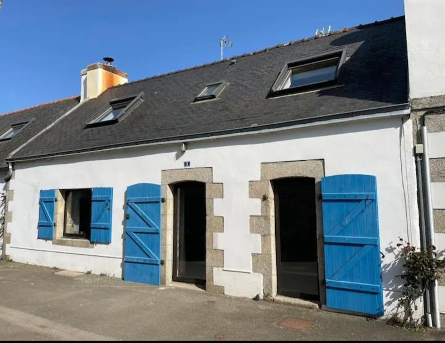 Maison De Pecheur Bord De Mer Bois Et Pierre 6-8 Pers Plobannalec Exterior foto