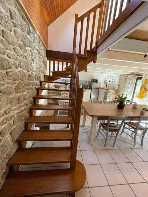 Maison De Pecheur Bord De Mer Bois Et Pierre 6-8 Pers Plobannalec Exterior foto
