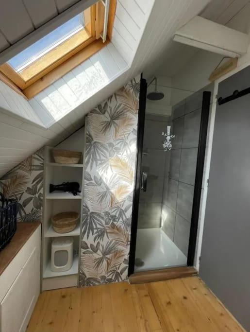 Maison De Pecheur Bord De Mer Bois Et Pierre 6-8 Pers Plobannalec Exterior foto